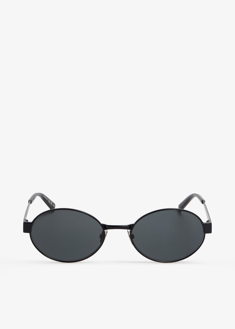 人気【SAINT LAURENT】 ラウンドサングラス SL 692 779851Y9902 Saint Laurent SL 692 sunglasses for Women - Black in UAE