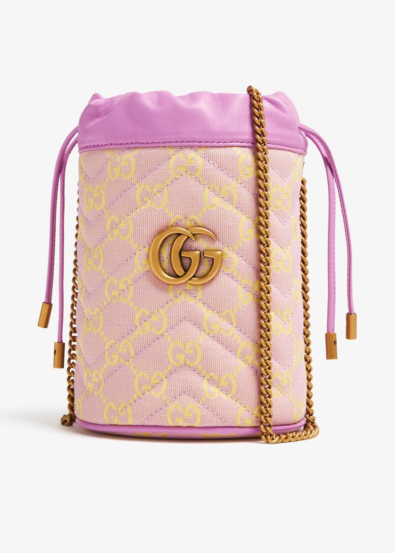 バッグ・カバンその他 gucci GG Marmont' small bucket bag GG Marmont small bucket bag in black leather | GUCCI® US