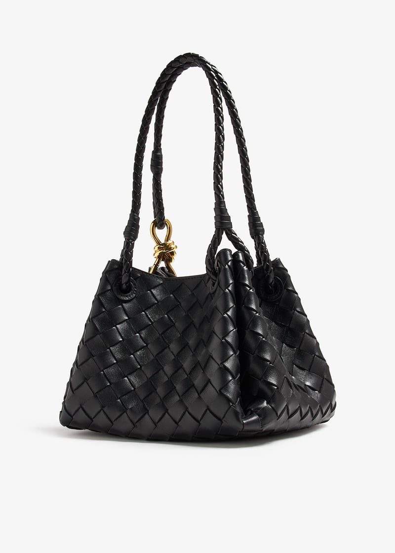 Bottega Veneta Small Parachute bag for Women - Black in KSA