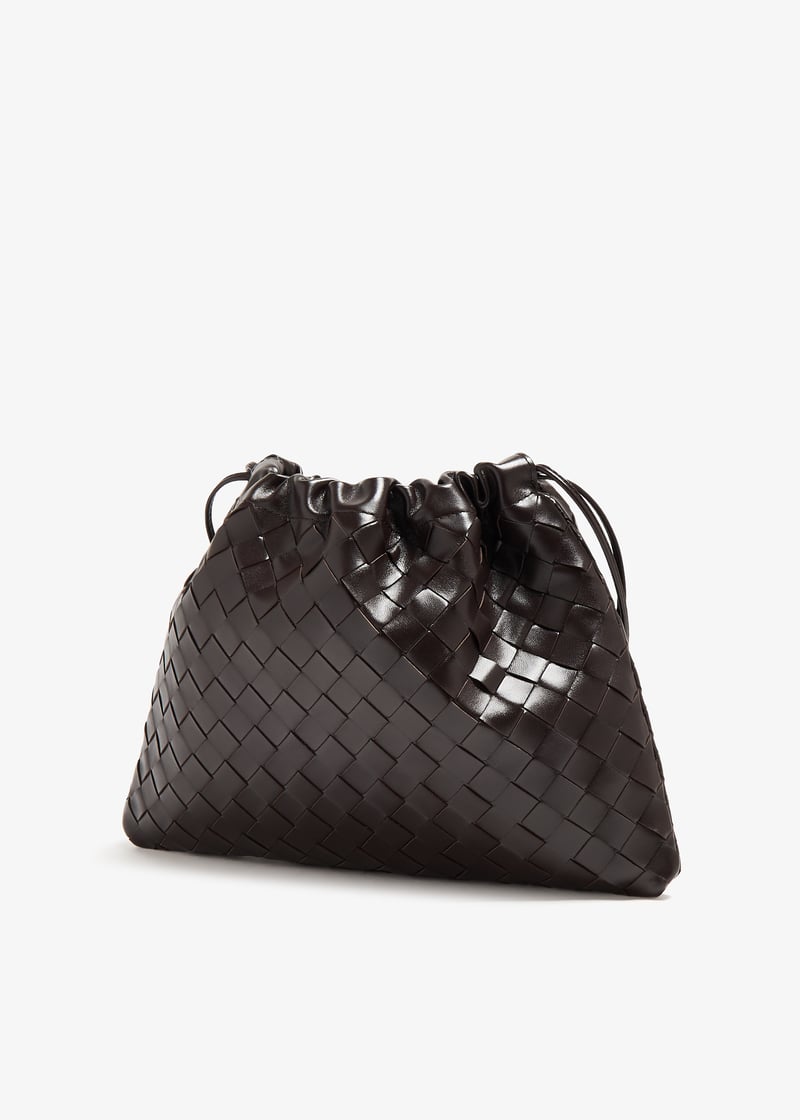 Bottega Veneta Medium Dustbag clutch for Women - Brown in