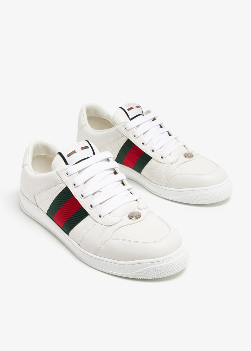 スニーカー GUCCI Men Sneakers White 765054AACV8 9055 GUCCI: Sneakers men - Green | Gucci sneakers 765054AACV8