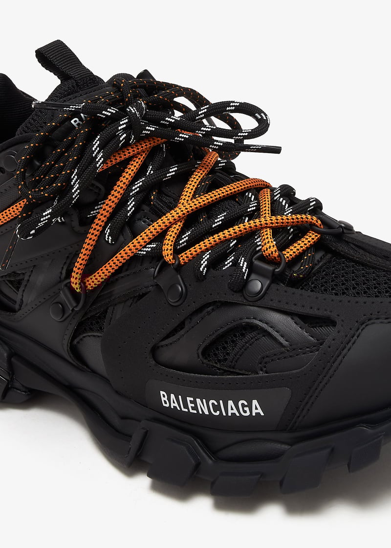 BALENCIAGA Track Trail Laces スニーカー ロゴ 黒 関税送料込 Balenciaga Track Trail Laces Sneakers | Black | FARFETCH