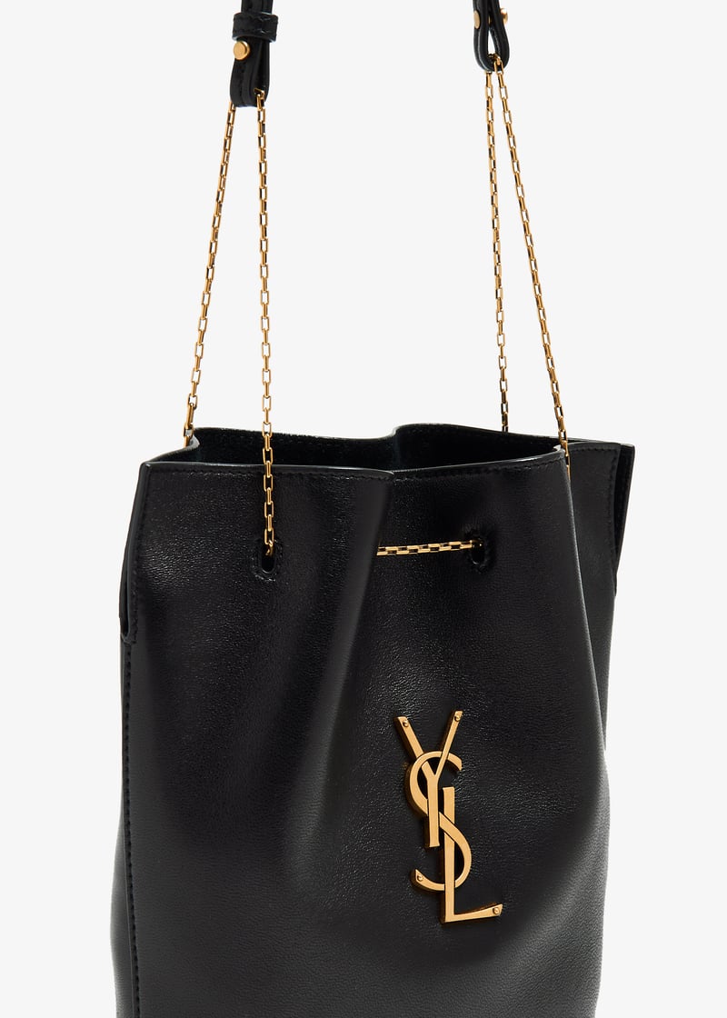 Saint Laurent Small pochon chain bag for Women - Black in