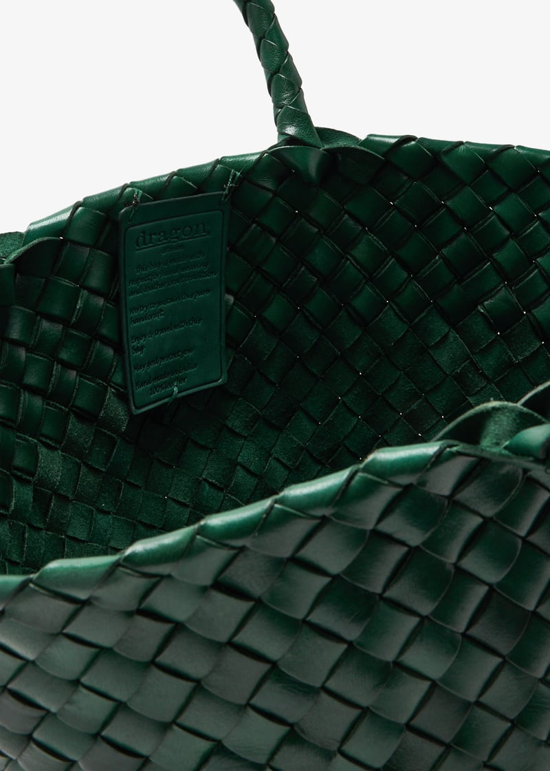 Dragon Diffusion Egola basket bag for Women - Green in UAE