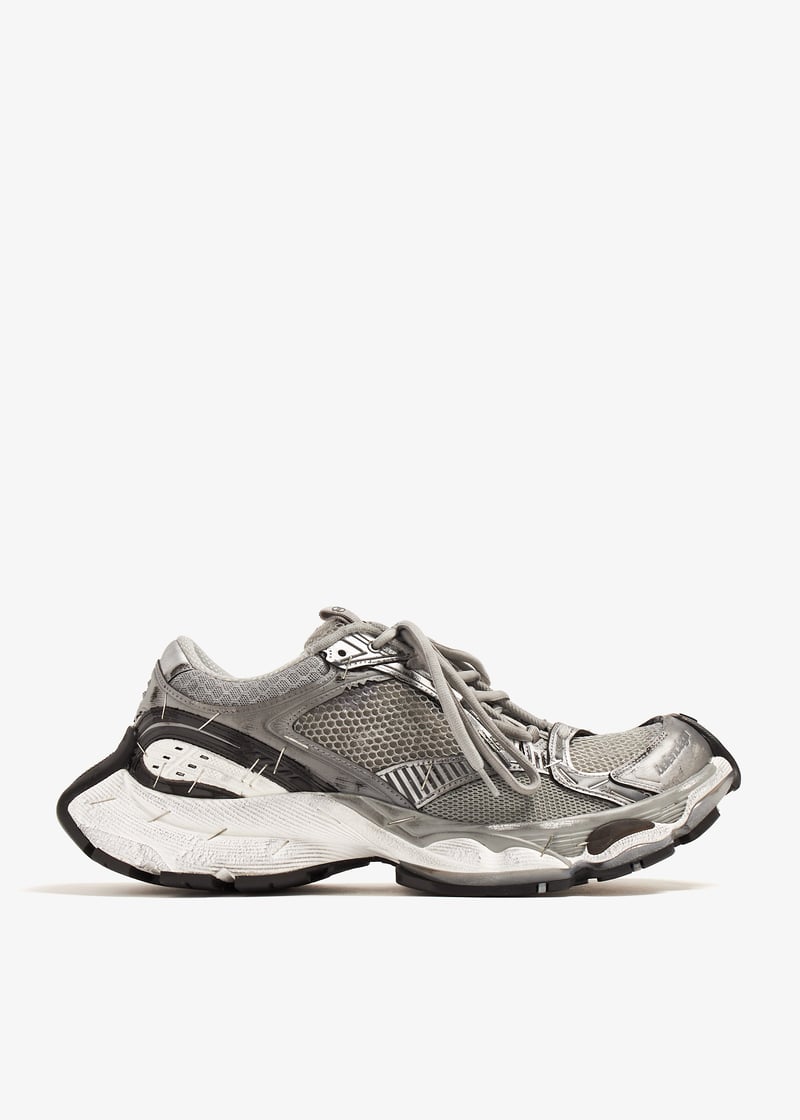 スニーカー BALENCIAGA GREY STAPLER LEATHER SNEAKERS Balenciaga Stapler Sneakers In Grey | ModeSens