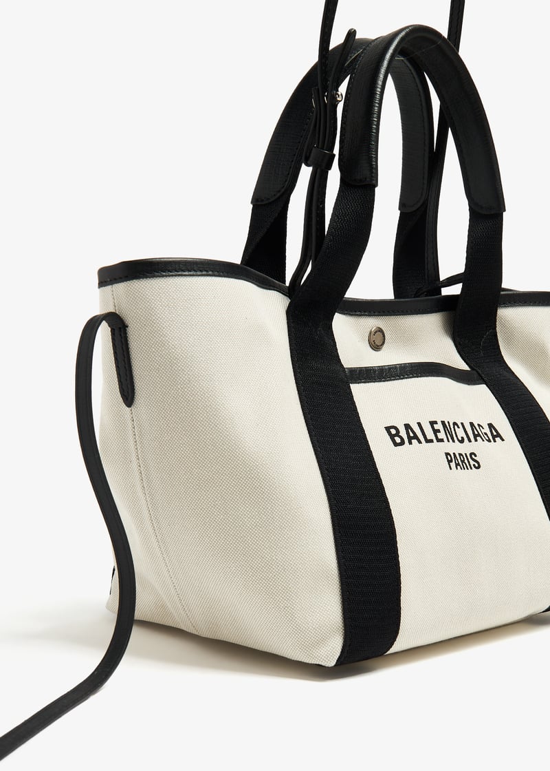 トートバッグ Balenciaga Sand Canvas Small Biarritz Shopping Bag Balenciaga Biarritz Shopping Bag | italist