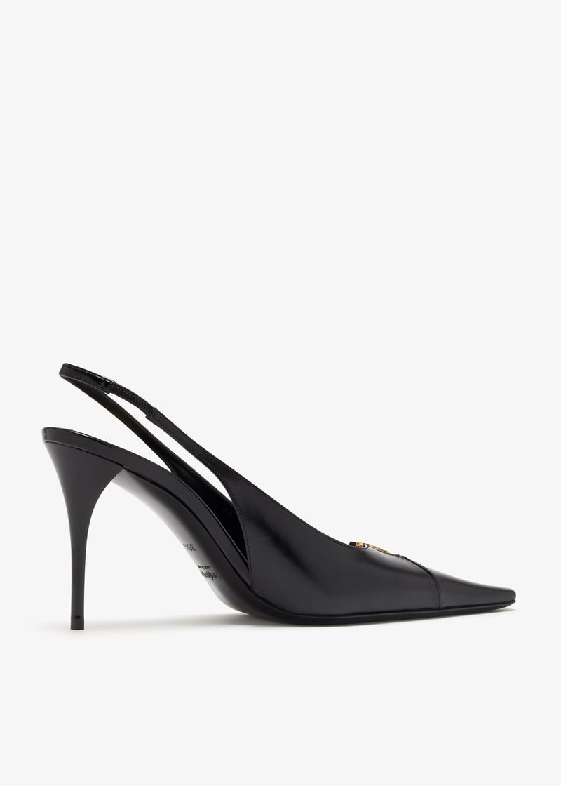 Saint Laurent Babylone Breteuil 90 slingback pumps for Women
