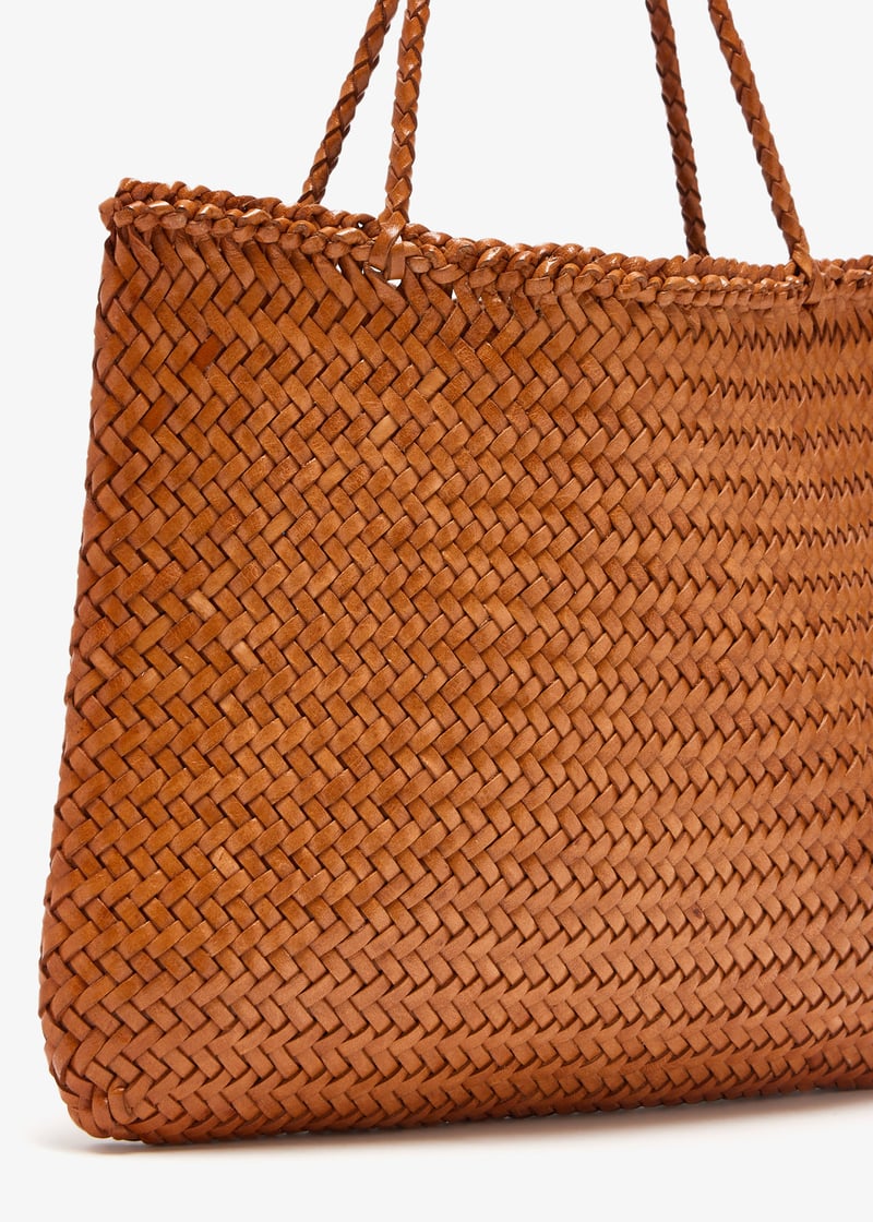 DRAGON DIFFUSION - SOPHIE SMALL WOVEN LEATHER BAG - Eleonora