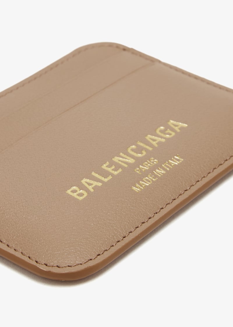 Balenciaga Cash 2.0 card holder for Women - Beige in UAE