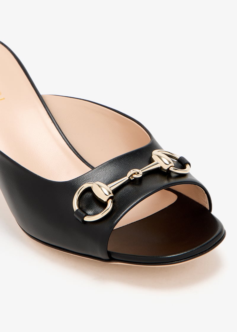 Gucci Horsebit slide sandals for Women - Black in UAE