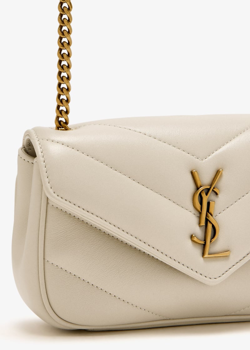 バッグ・カバンその他 SAINT LAURENT Woman Mini bag Yellow Cream 6572282R20W 9207 SAINT LAURENT: Shoulder bag woman - Yellow Cream | Saint