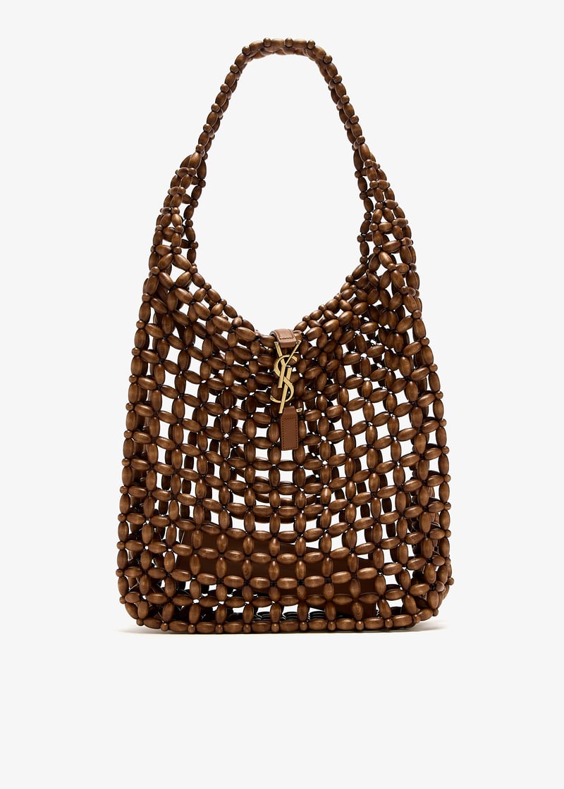 Saint Laurent Le 5 À 7 large supple bag for Women - Brown in