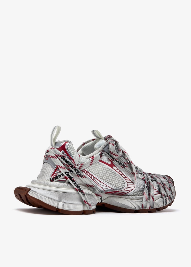 【関税&送料込】Balenciaga 3Xl Extreme Laces Logo Sneakers Men's 3xl Extreme Laces Logo Sneaker in White/black