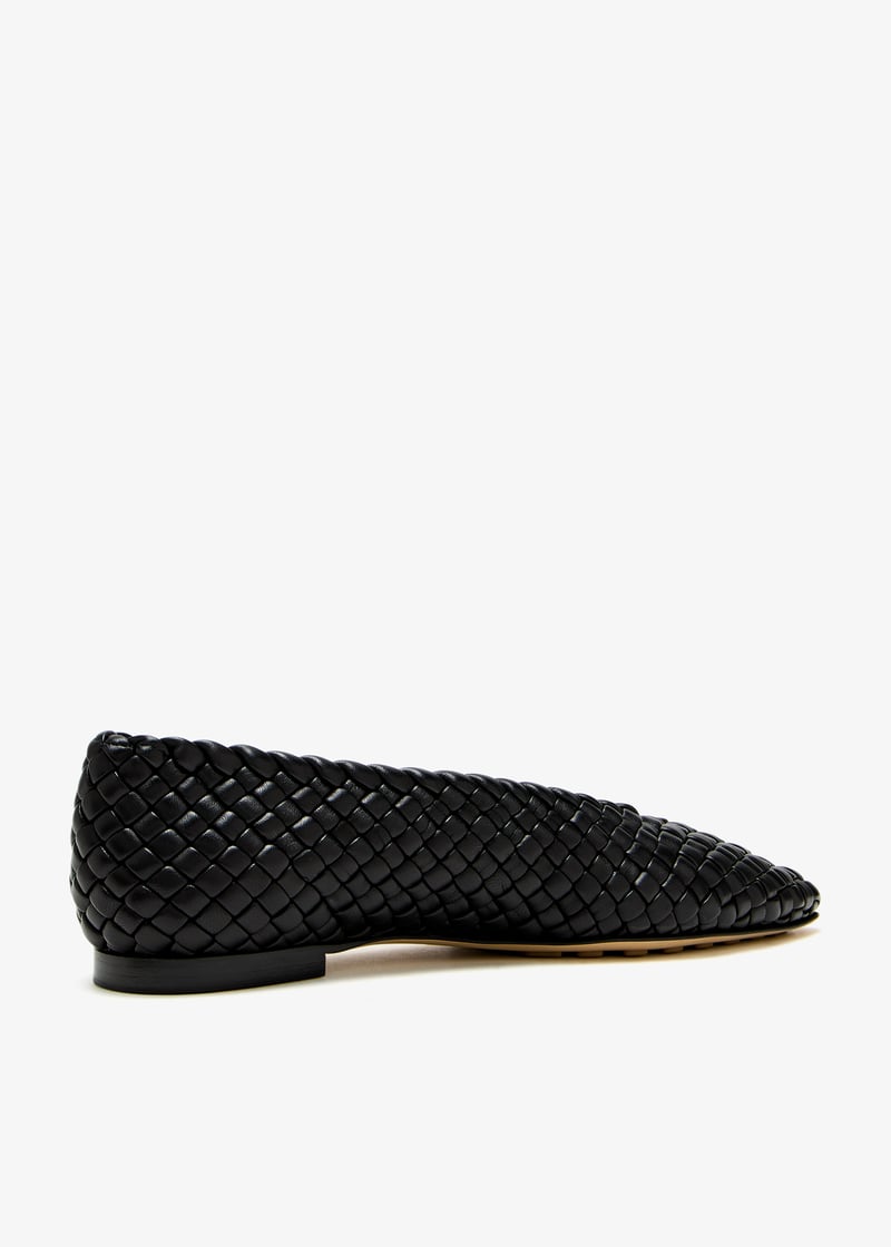 【関税&送料込】Bottega Veneta Ballerinas SchaferandweinerShops Bermuda - Black 'Stretch' ballet flats