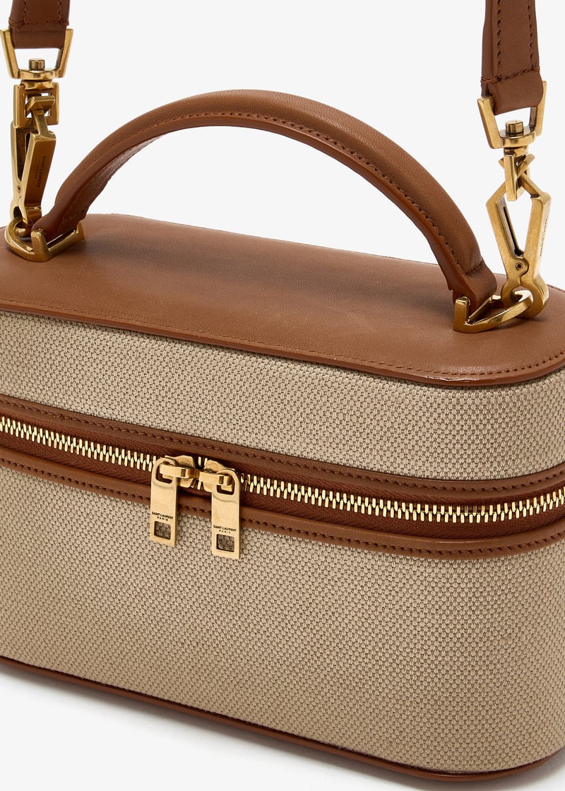 Saint Laurent Gaby mini vanity bag for Women - Beige in UAE