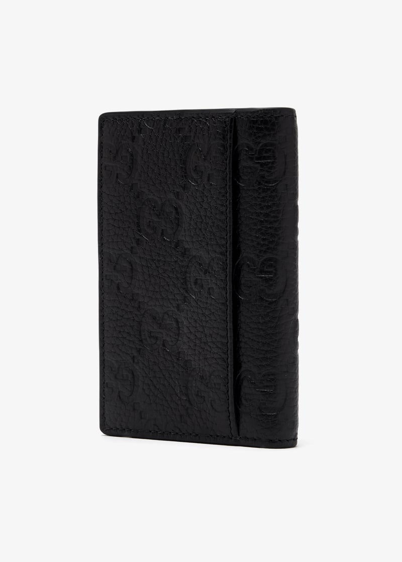 【関税&送料込】Gucci Gucci Imprint Card Case In Grainy Leat 821804_FAD6L_9758_009_080_0000