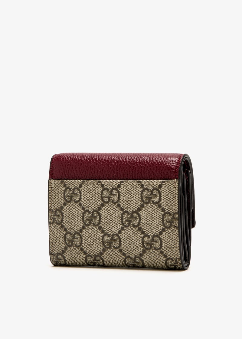 折りたたみ財布 Gucci Gg Marmont Mini Wallet 国内発送】GUCCI グッチ GGマーモント 二つ折り財布 782749