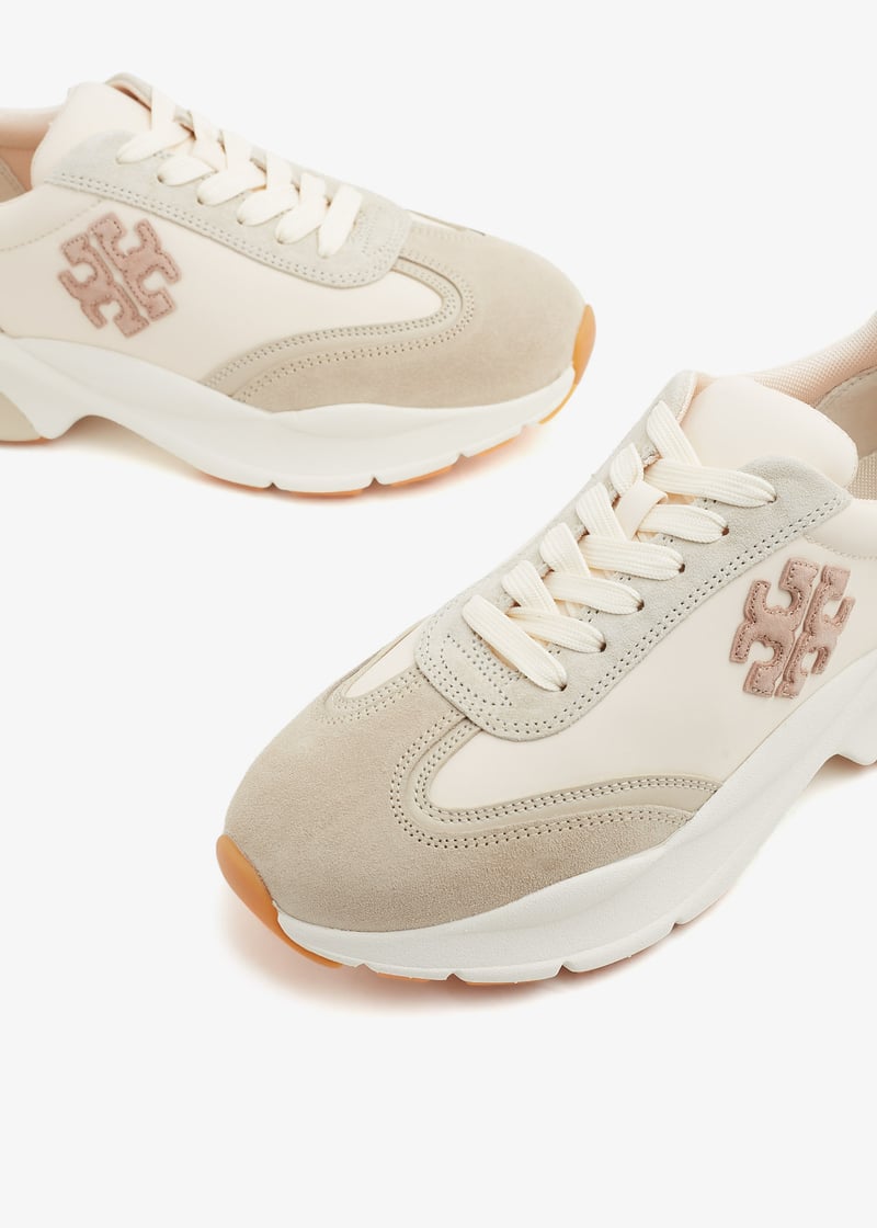 TORY BURCH スニーカー GOOD LUCK TRAINER 83833 Good Luck Trainer, WHITE / NEW IVORY / CERBIATTO | Tory