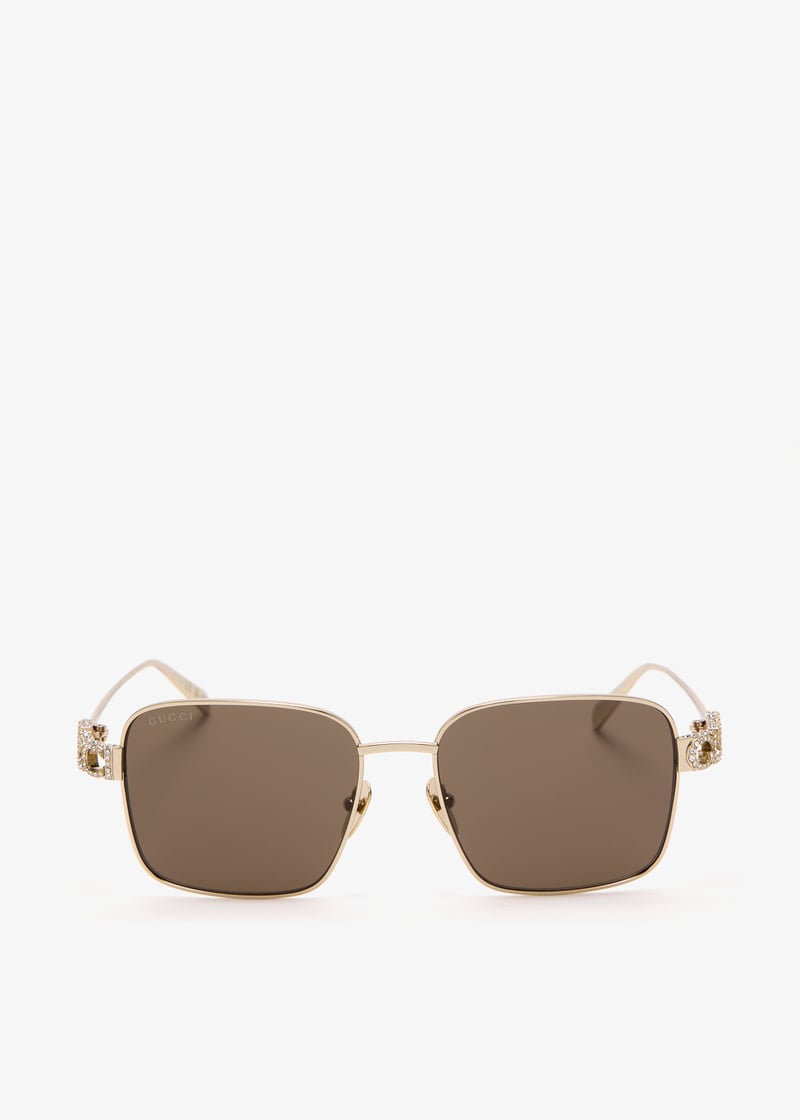 Square frame sunglasses