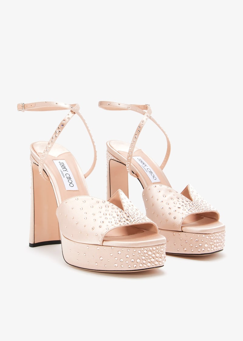 Jimmy Choo Karli 125 platform sandals for Women - Pink in