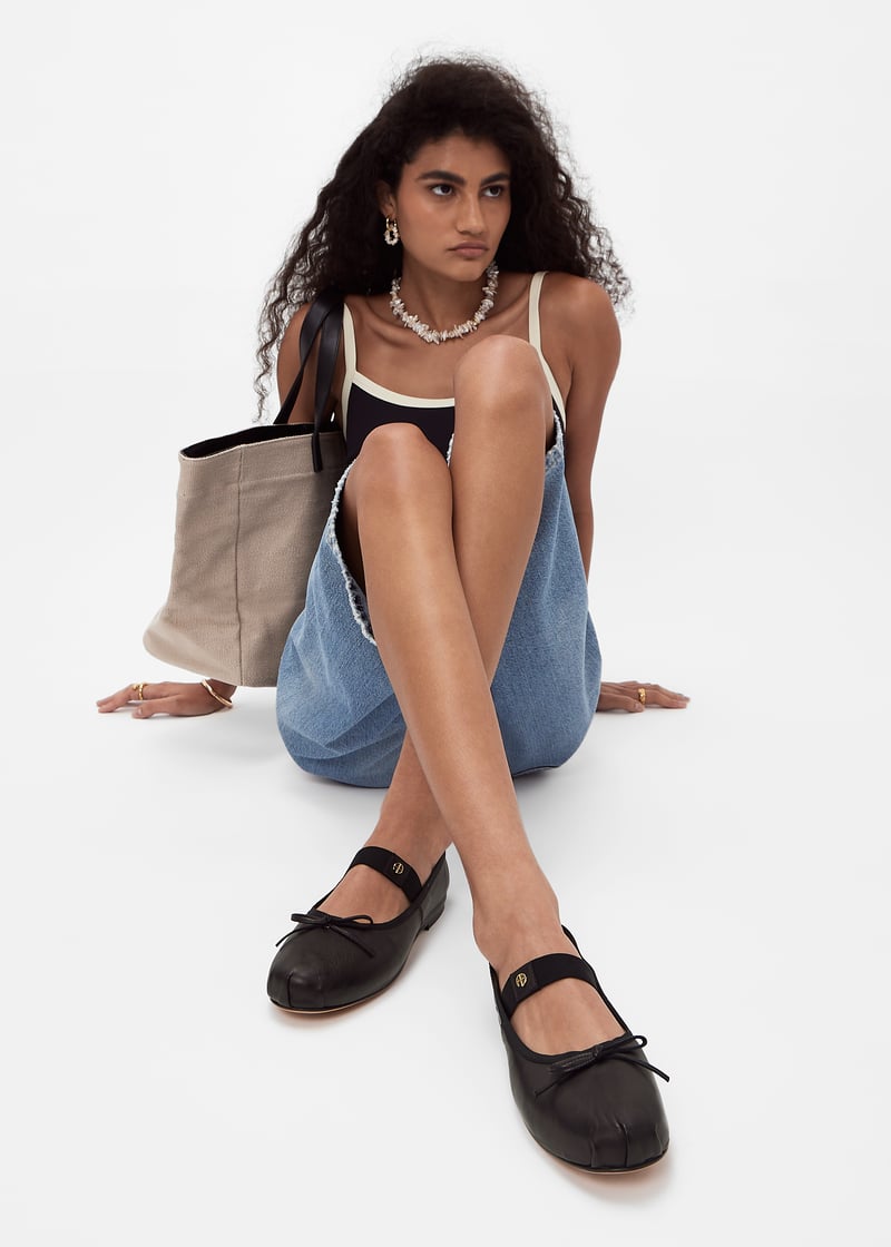フラットシューズ ANINE BING Woman Flat shoes Black A1410790 BLK1 ANINE BING Nina Flats | Shopbop