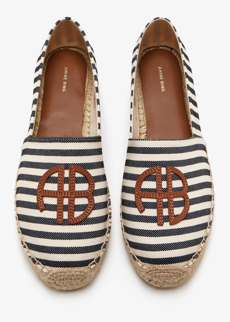 【関税込み】Paloma Espadrilles - ANINE BING - Cotton - Multi ANINE BING Paloma Espadrilles - Black