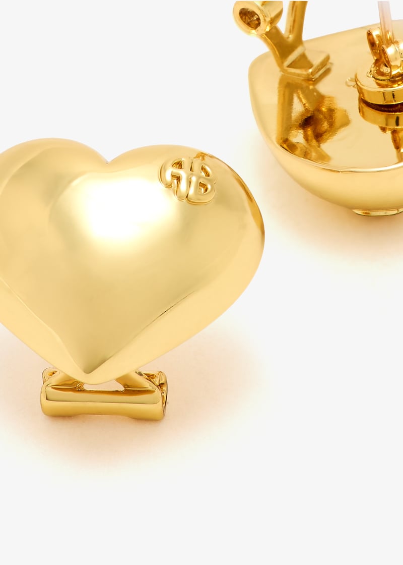 ANINE BING Heart earrings for Women - Gold in Bahrain