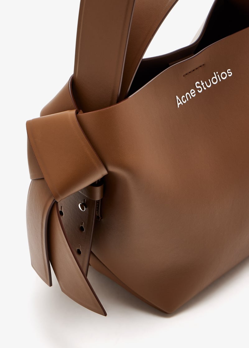 Acne Studios Musubi mini shoulder bag for Women - Brown in