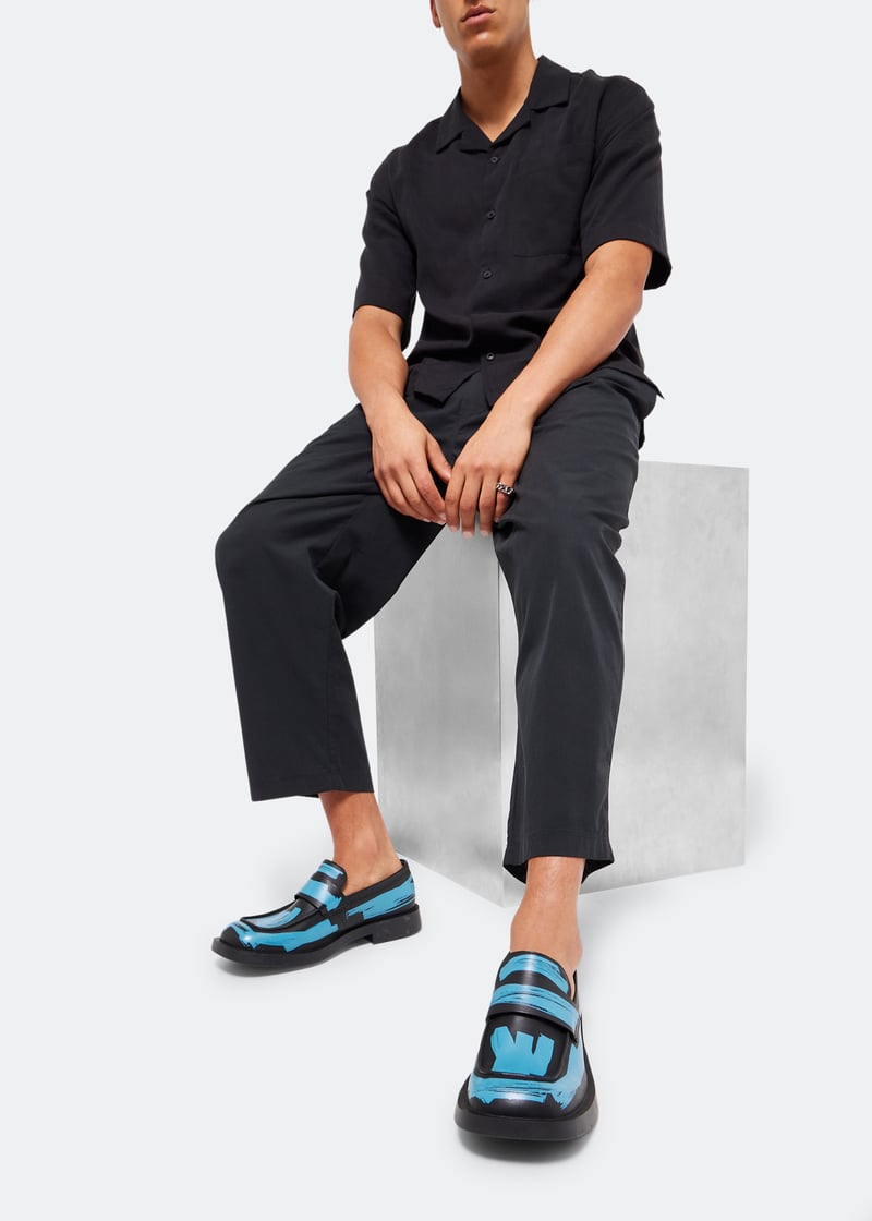 Camperlab MIL 1978 loafers for Men - Black in UAE | Level Shoes
