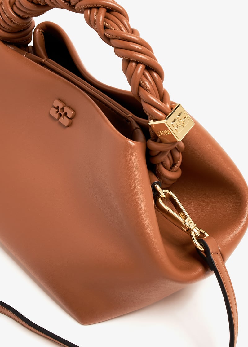 Ganni Small GANNI Bou bag for Women - Brown in UAE | Level Shoes