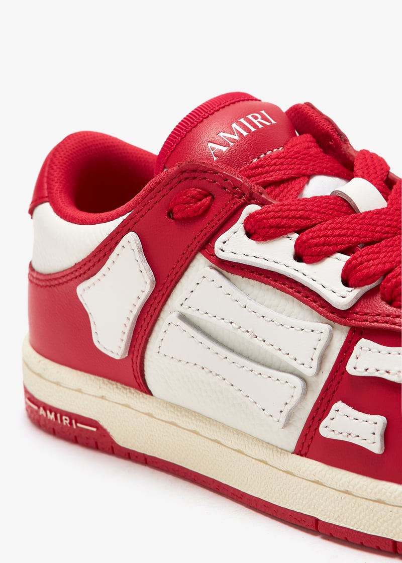 AMIRI Skel low-top sneakers for Kids Unisex - Red in UAE