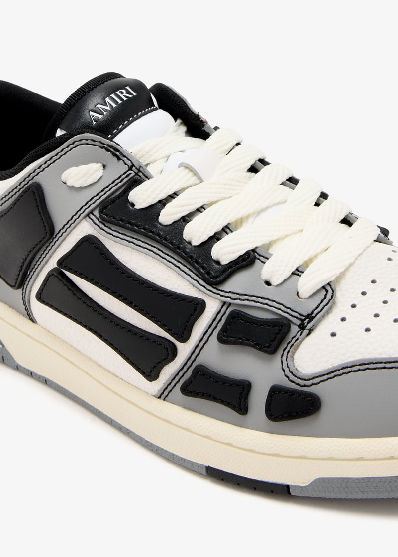 スニーカー AMIRI Men Sneakers Black AMFOSR1077 BLACK Buy Amiri Skel Top Low 'Varsity - Grey Black' - AMFOSR1077