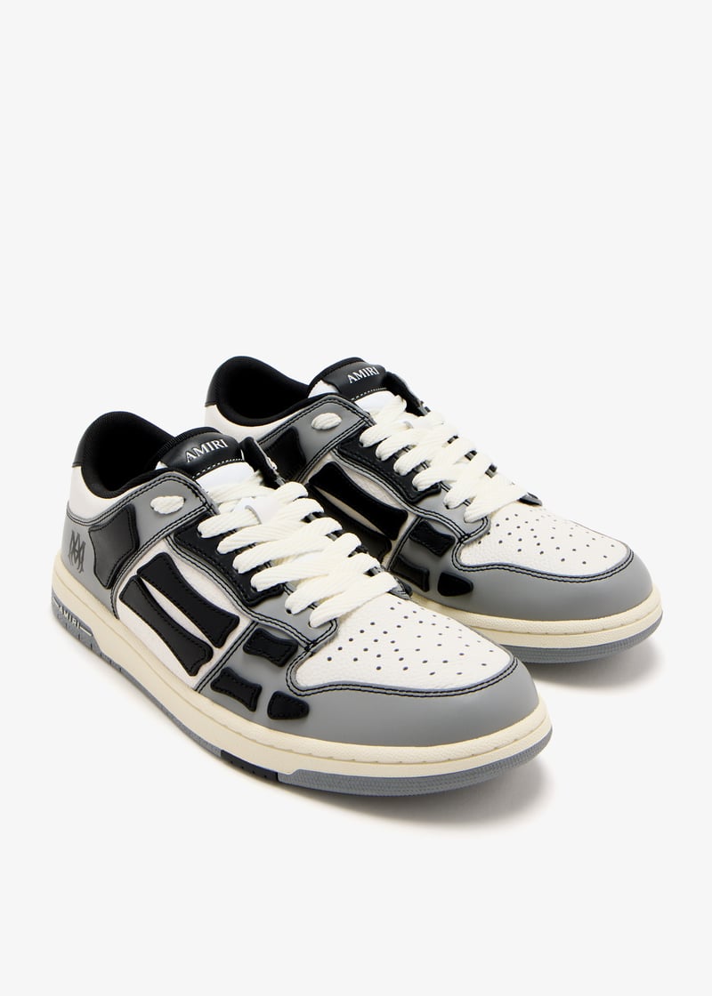 スニーカー AMIRI FW25 SKEL LOW TOP (AWFOSR1114 BLACK WHIT) AMIRI Skel Top Low Black Off White Men's - PF22MFS003-004 - US