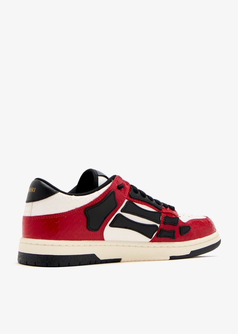 AMIRI Snake Skel low-top sneakers for Men - Red in Qatar