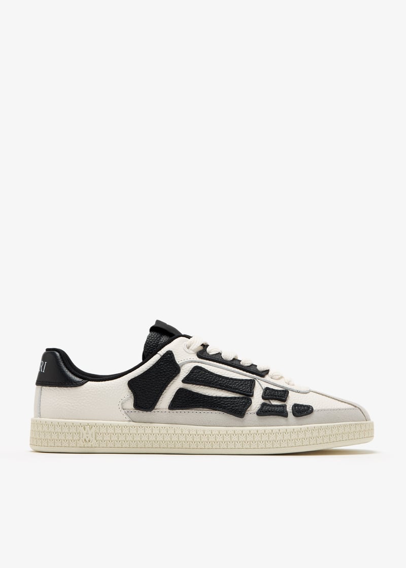 スニーカー AMIRI SNEAKER (AMFOSR1136) Crystal Skel Top Low Sneaker Grey | The Webster