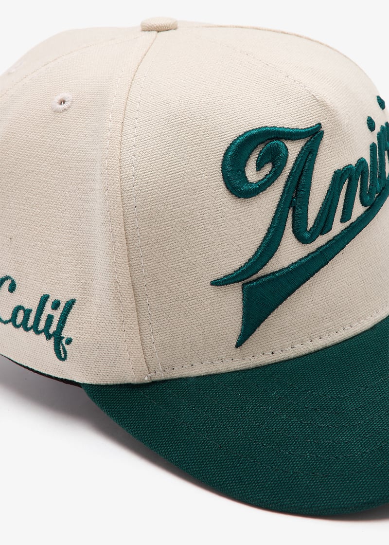 AMIRI Two-tone canvas hat for Men - Green in UAE | Level Shoes