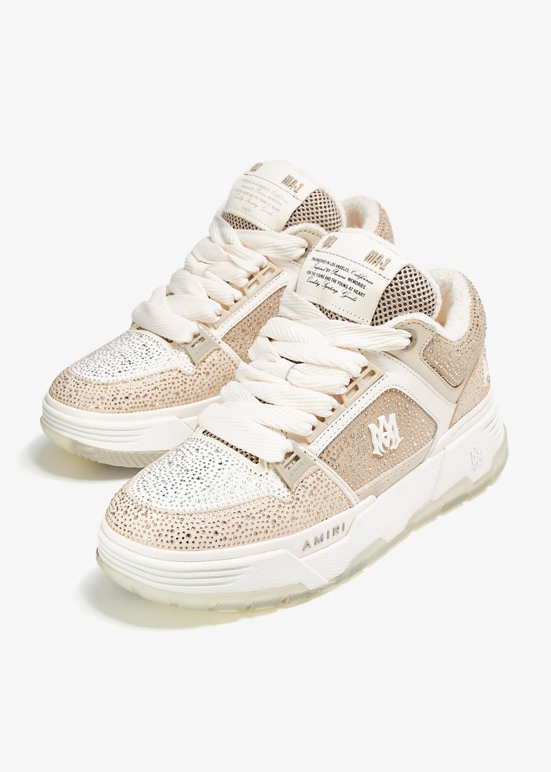 AMIRI Crystal MA-1 sneakers for Women - Beige in Bahrain
