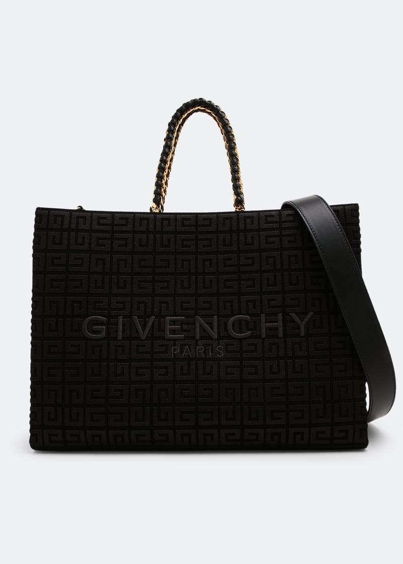 ☆関税込☆GIVENCHY★G-TOTE MIDIUM トート ショルダーバッグ★ Givenchy G-Tote Medium Shopping Bag in 4G Logo Canvas with