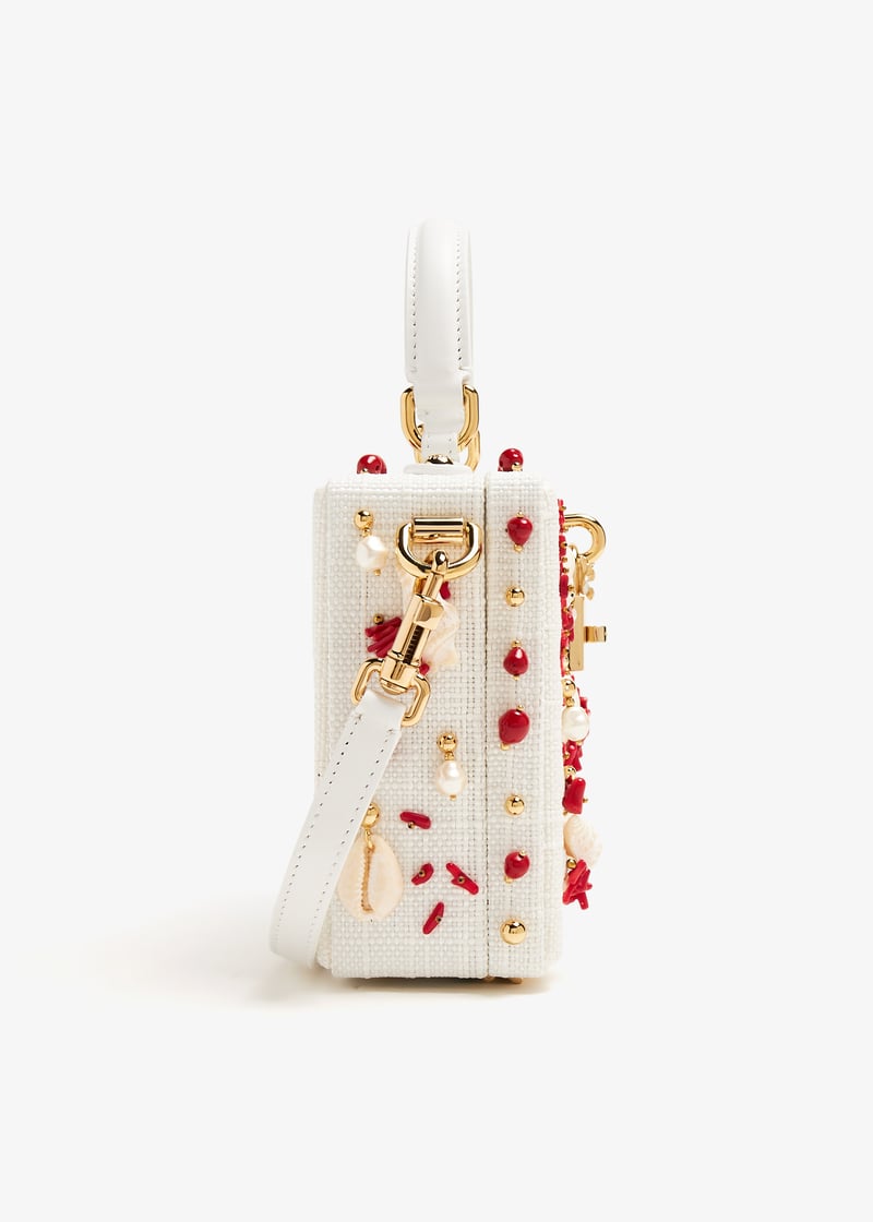 話題の新作♪【D&G】CAPRI カーフ＆キャンバス バケットバッグ Capri Collection | Dolce&Gabbana