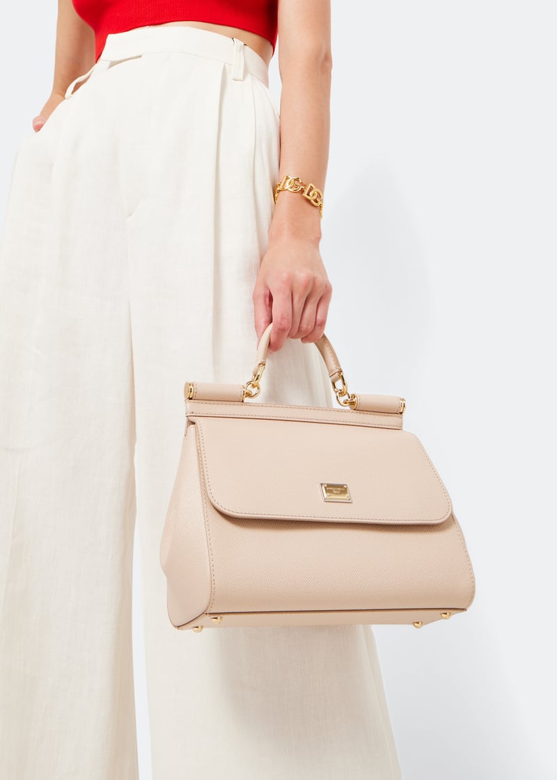 【関税＆送料込み】Dolce & Gabbana Sicily Medium Dauphine B Dolce & Gabbana Mint Green Dauphine Sicily Medium Bag – THE
