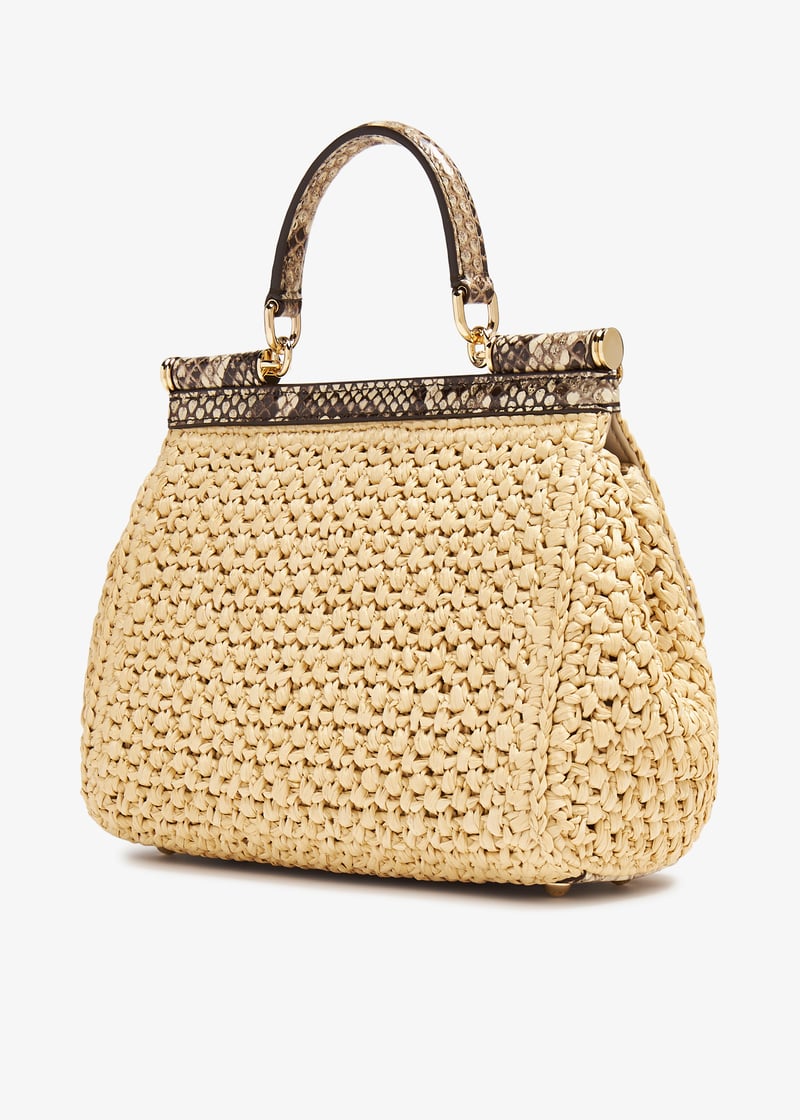 Dolce&Gabbana Medium Sicily handbag for Women - Beige in UAE