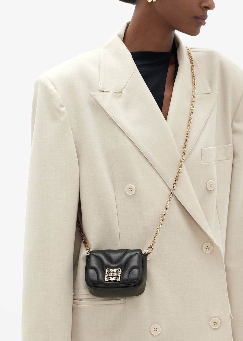 【Givenchy】4G LIQUIG - MICRO BAG◆BB60NQB27H Black Micro 4G Liquid Bag by Givenchy on Sale