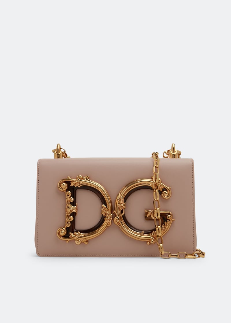 【関税込み】DOLCE GABBANA Women Shoulder Bags Dolce&Gabbana Medium DG Girls shoulder bag for Women - White