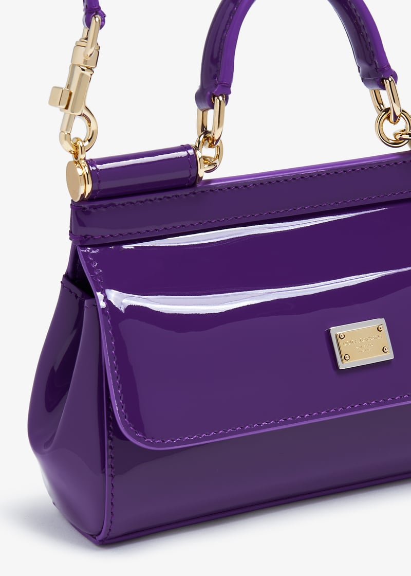 Dolce&Gabbana Small Sicily handbag for Women - Purple in UAE