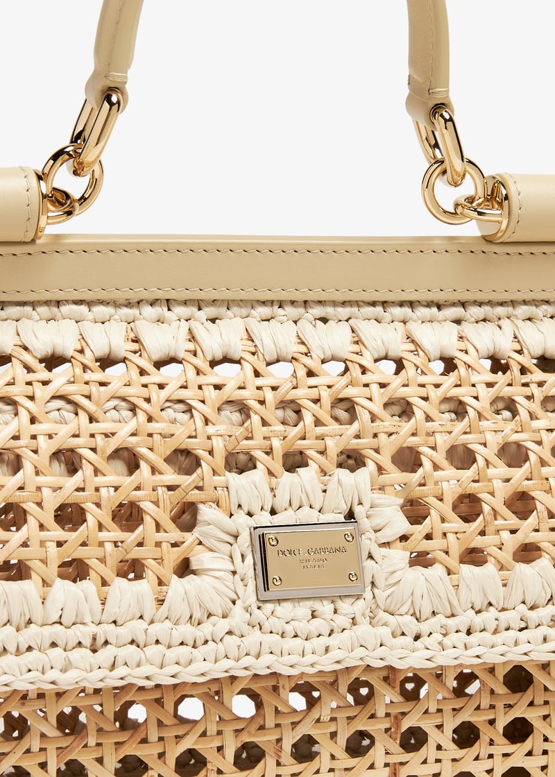Dolce&Gabbana Elongated Sicily handbag for Women - Beige in