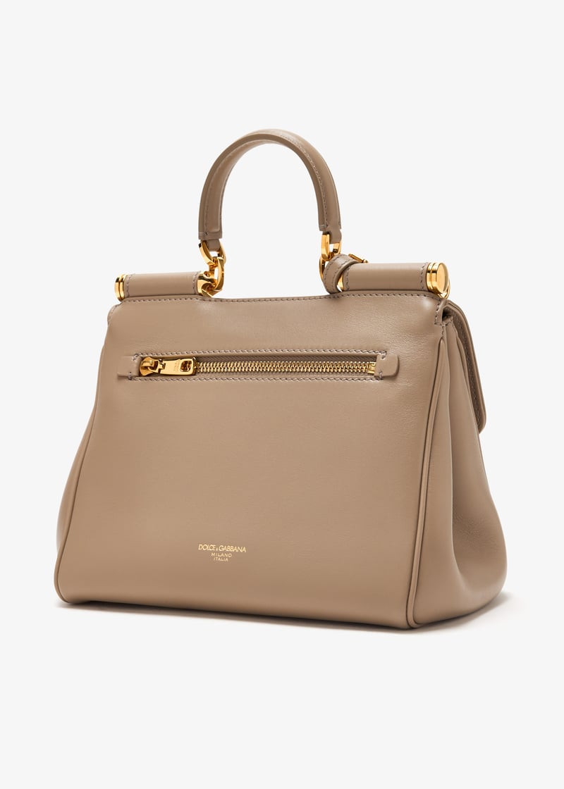 バッグ・カバンその他 Dolce&Gabbana Large caramel Sicily Hand Bag Dolce&Gabbana My Sicily bag for Women - Taupe in Qatar