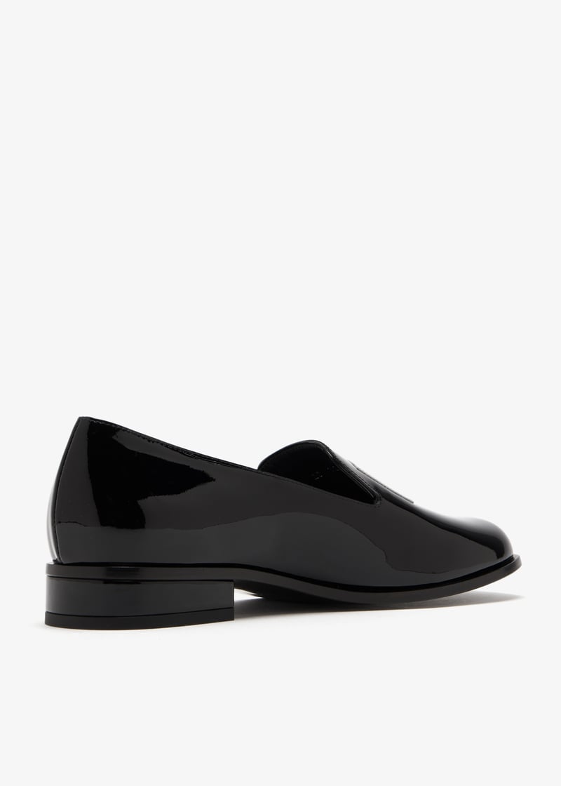ローファー・オックスフォード Givenchy Black Patent Leather Tuxedo Loafers Tux loafers in patent leather in - black | Givenchy US