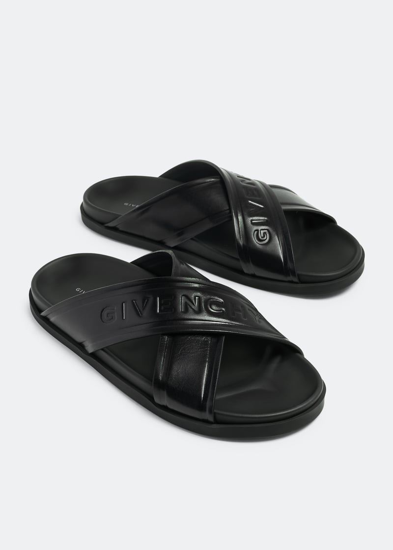 Givenchy G Plage sandals for Men - Black in UAE | Level Shoes
