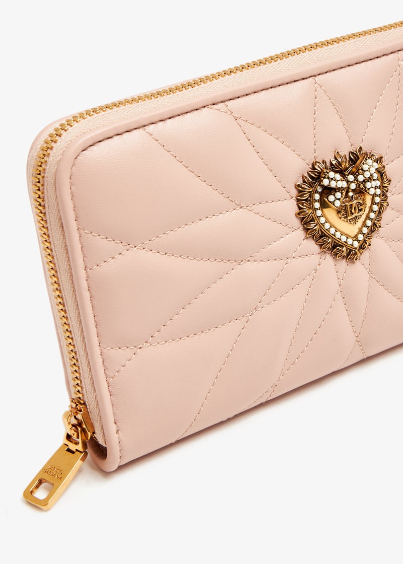 dolce&gabbana　devotion マトラッセ　チェーンウォレット ブラックのウィメンズ ディヴォーション バッグ ラージ