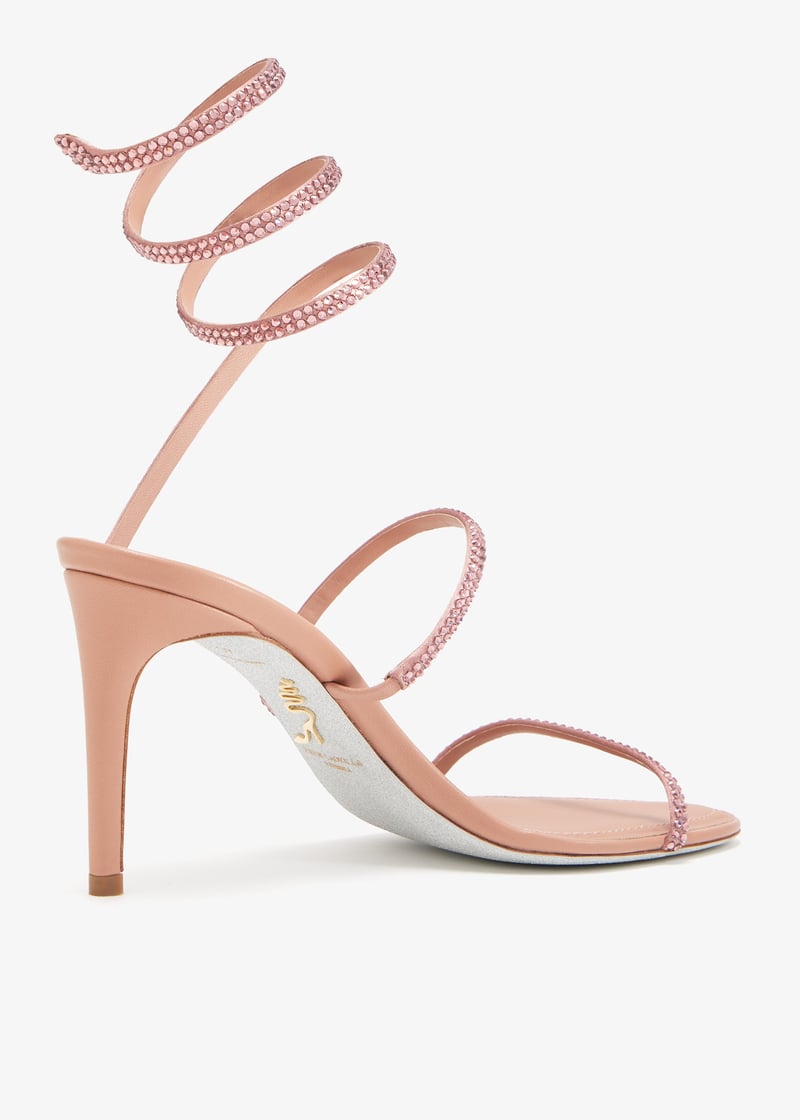 René Caovilla Cleo crystal-embellished sandals for Women